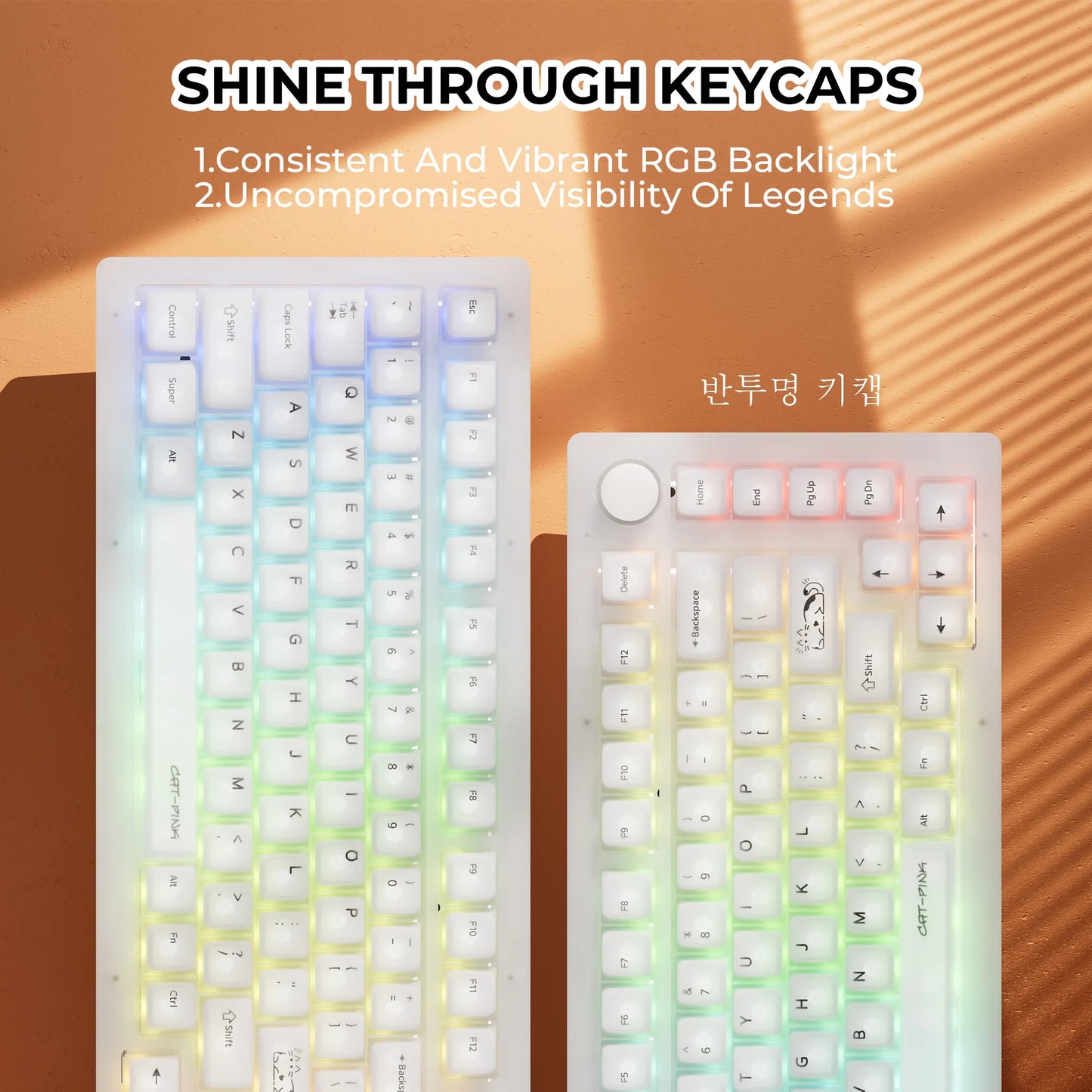 XVX Soft Silicone Pudding Keycaps Cherry Proffile 113 Keys Set