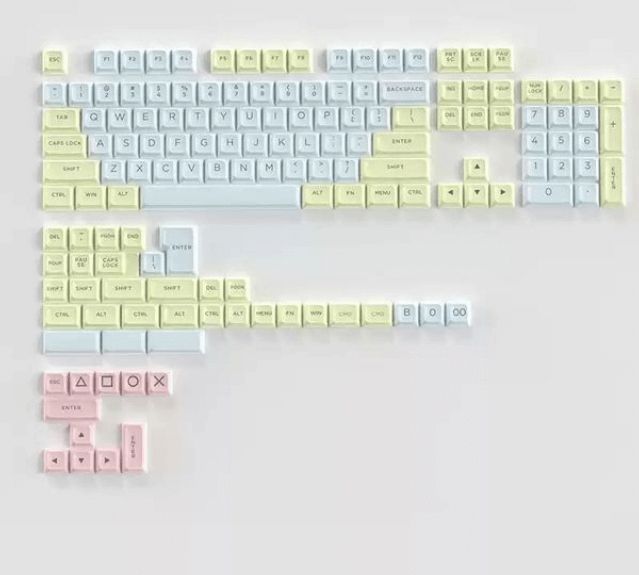 Feker Morning Light JSA Profile 143 Keys Doubleshot PBT Keycaps