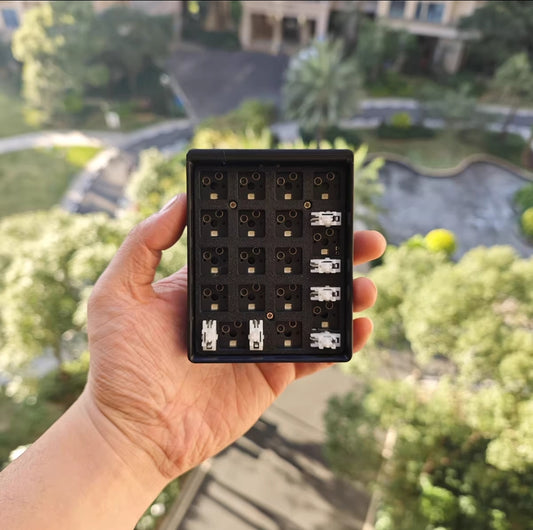 DS17 Macro Programmable RGB 17 Keys 5 Pin Hotswappable Wired Numpad Barebone