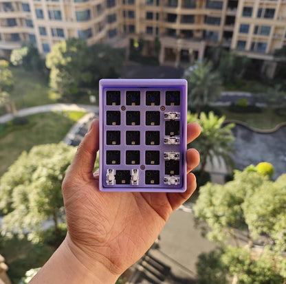 DS17 Macro Programmable RGB 17 Keys 5 Pin Hotswappable Wired Numpad Barebone