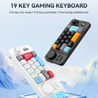 K811 19 Key Hot swappable Wired Macro RGB Keyboard