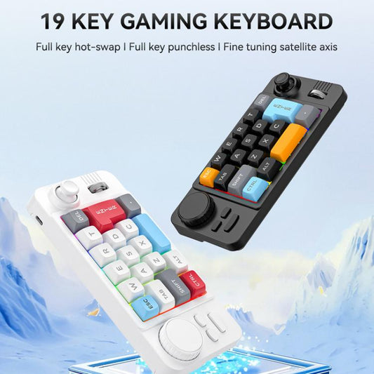 K811 19 Key Hot swappable Wired Macro RGB Keyboard