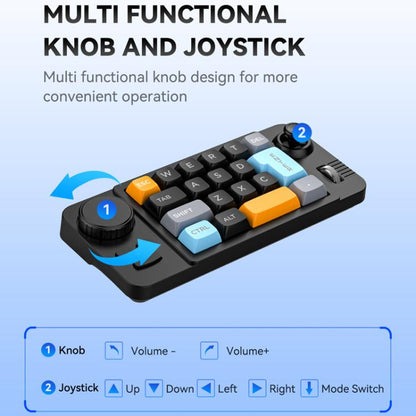 K811 19 Key Hot swappable Wired Macro RGB Keyboard