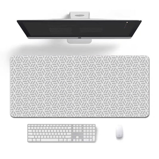 White Cube 4mm Thick Anti Skid Deskpad 900*400*4mm
