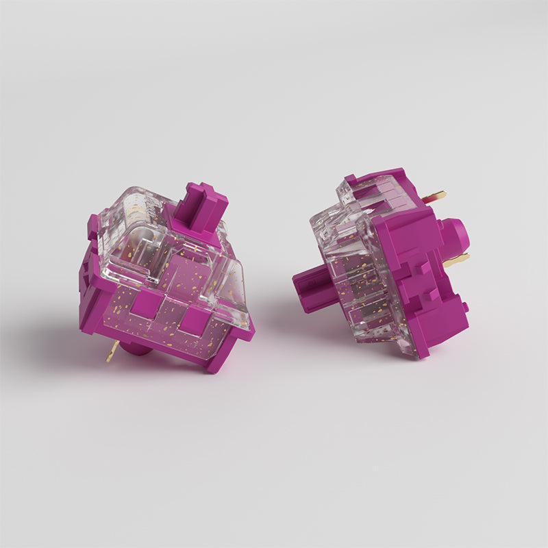 Akko CS Wine Red 3pin Linear Switch for MEchanical Keyboard Lubed