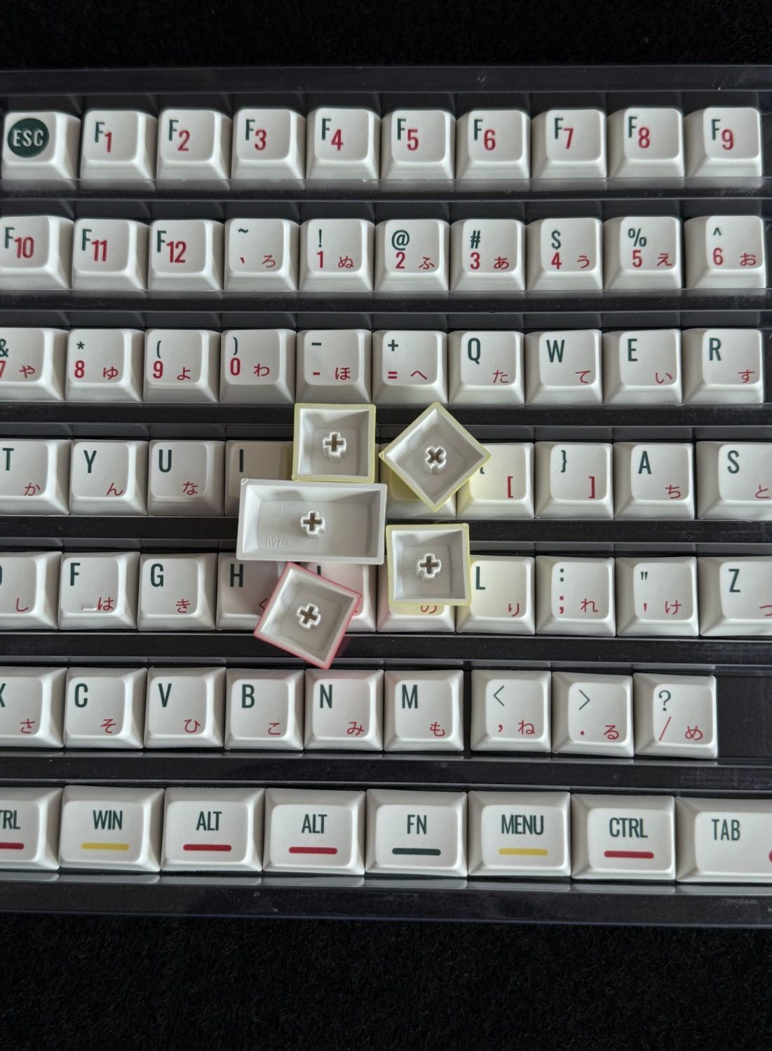 Zero FIghter XDA Keycap Backside