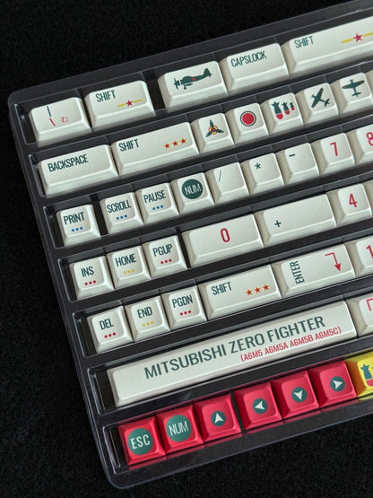 Zero FIghter XDA Profile PBT Keycaps