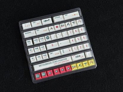 Zero FIghter XDA Profile PBT Aviation Keycaps