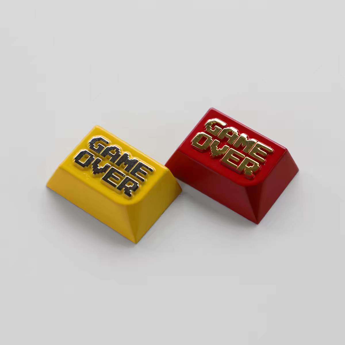 Zinc Alloy Game Over Keycaps