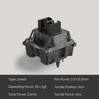 Akko V3 Creamy Black Pro Linear Switch 45pcs Box