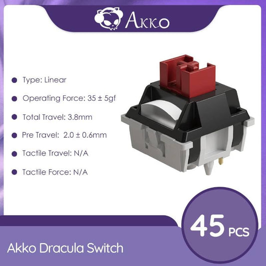 Akko Dracula Linear 45pcs Box