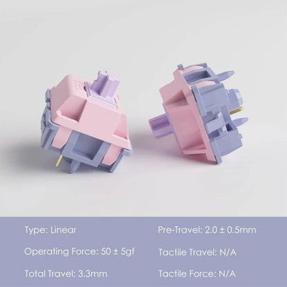 Akko Fairy Silent Linear Switch 45pcs Box