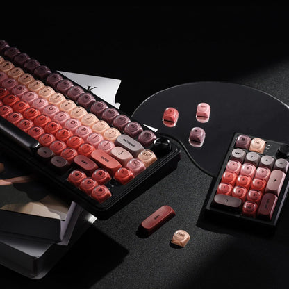 XVX Berry Semi Transparent HOA Profile 120+ Keys Keycaps Set