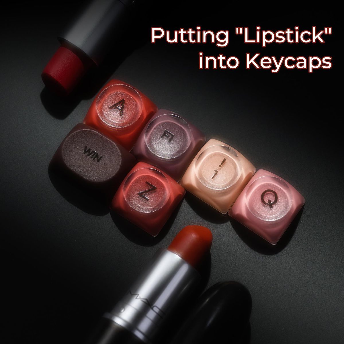 XVX Berry Semi Transparent HOA Profile 120+ Keys Keycaps Set