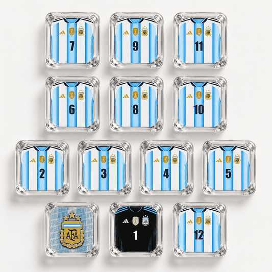 Argentina WC26 Edition Football Jersey Caps XDA Profile - Set of 13 Keys