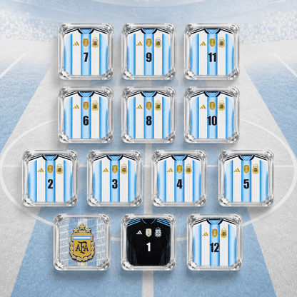 Argentina WC26 Edition Football Jersey Caps XDA Profile - Set of 13 Keys