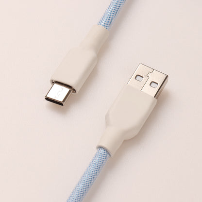 anti oxidation alloy interface of non coiled xlr aviator cable for keyboard in Bangladeshi FancyKeebs
