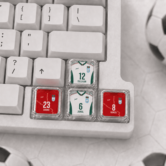 Bangladesh Edition Football Jersey Caps XDA Profile - Set of 4 Keys