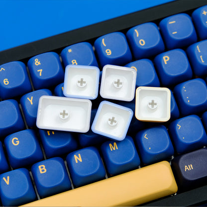 GMK Blue Samurai PBT KOA Profile Keycaps Set