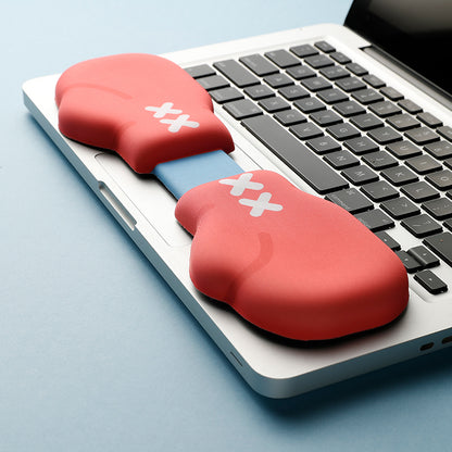 Premium Keyboard Mouse Wrist Rest - Boxing