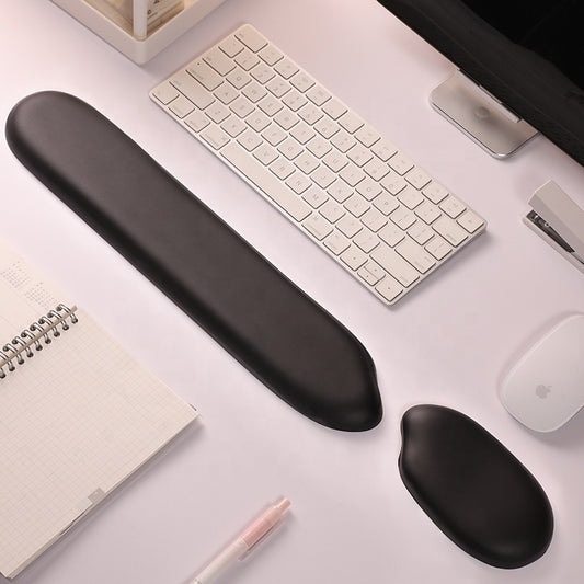 Premium Keyboard Mouse Wrist Rest Combo - Bubble