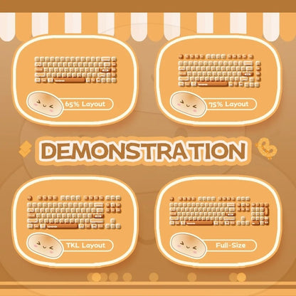 Akko Bun Wonderland Keycap MOG