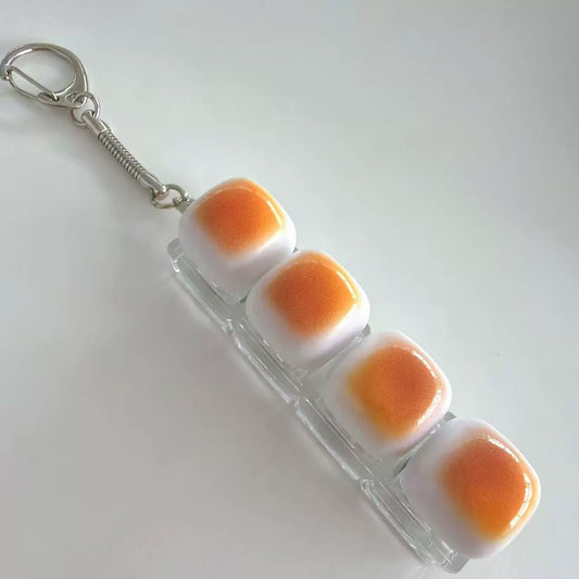 bun keycap fidget keychain