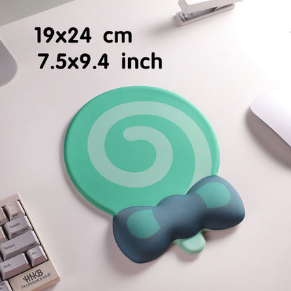 Premium Keyboard Mouse Wrist Rest Combo - Green Candy