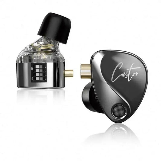 KZ Castor Tuning Adjustable Dual Driver IEM - Improved Bass