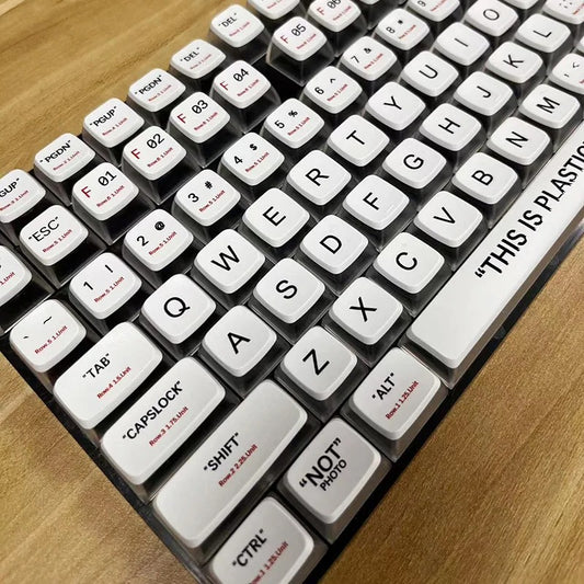 This Is Plastic Pudding CBSA Keycaps - 120+ Keys