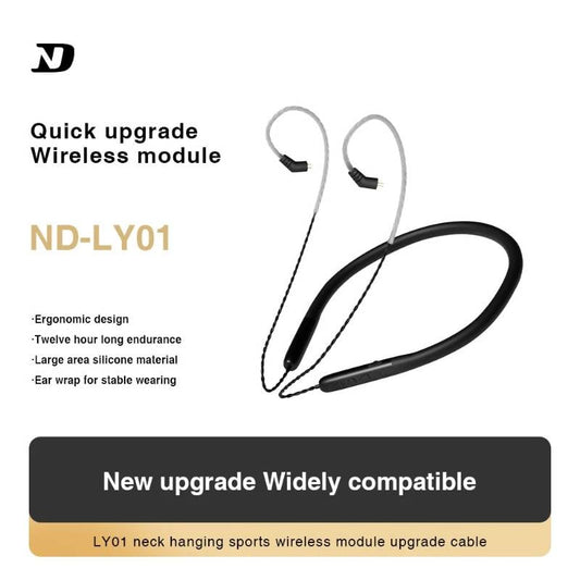 ND LY01 Sports Wireless Bluetooth 5 Neckband Cable