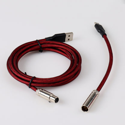 Mini Xlr Aviator Braided Type-C Cable