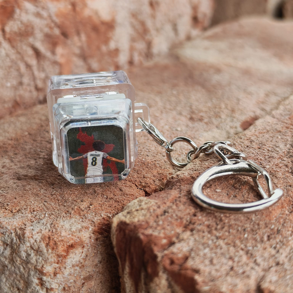 Hamza Chowdhury Bangladesh Football Themed Keychain Fidget RGB LED