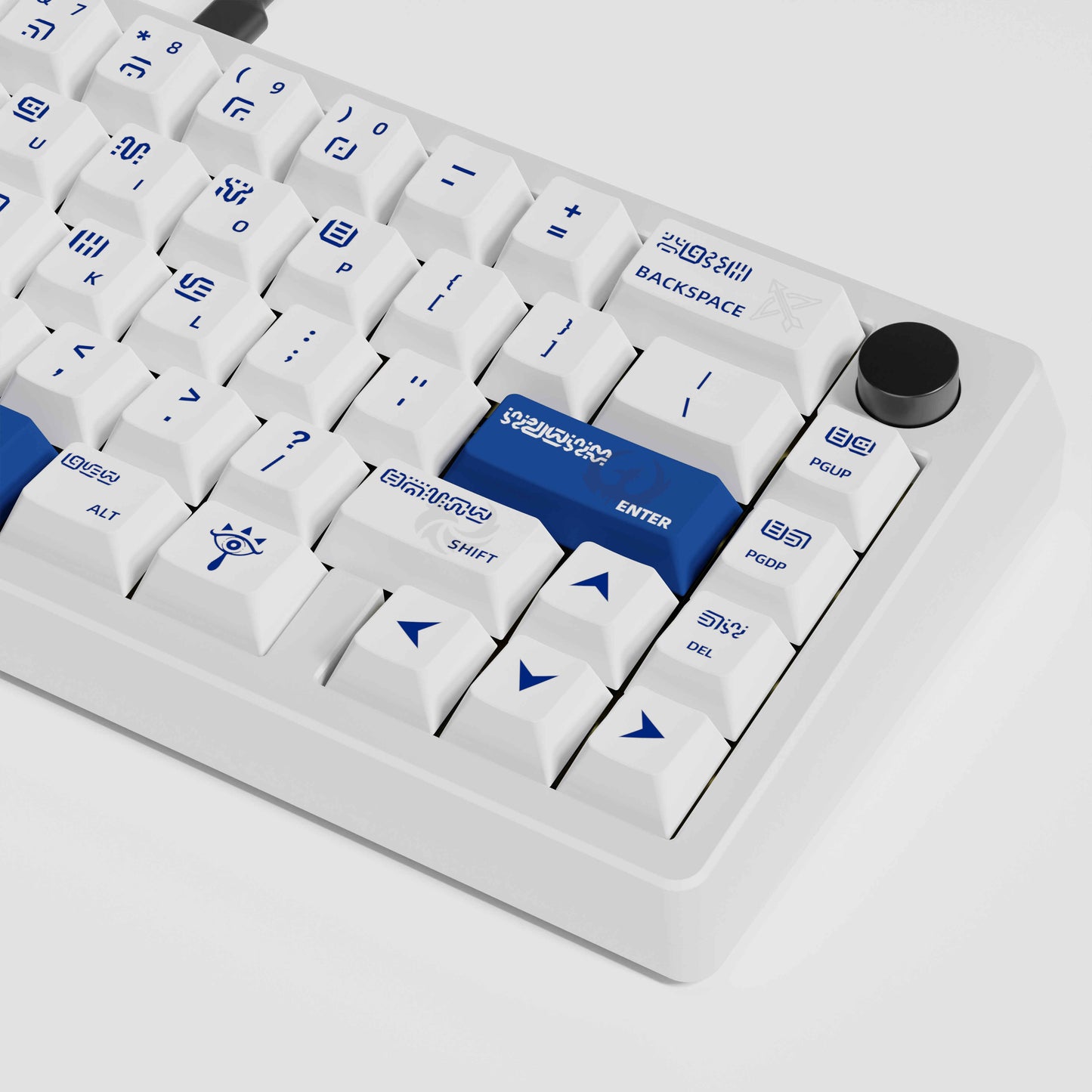 Zelda Breath of The Wild Blue 125 Keys Cherry Keycaps