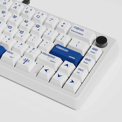 Zelda Breath of The Wild Blue 125 Keys Cherry Keycaps