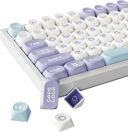 Ajazz Ah122 MOA Profile Double Shot PBT Keycaps Set