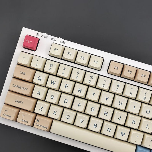 Soy Milk XDA PBT Keycaps 139 Keys