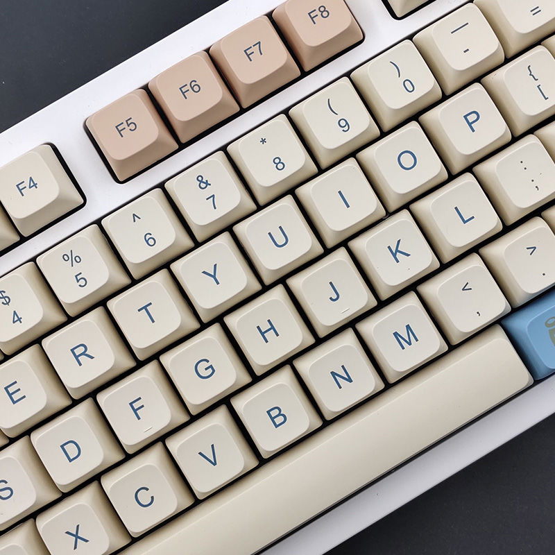 Soy Milk XDA PBT Keycaps 139 Keys