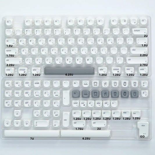 MAC Layout KOA Profile Keycaps Set