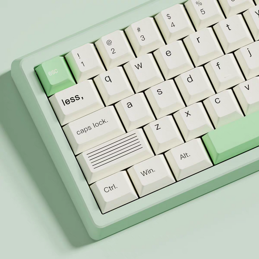 Nature Minimalist 128 Keys Cherry Keycaps Set