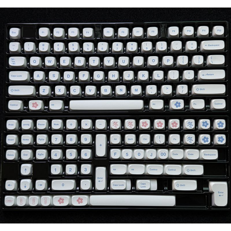GMK Fuyu MA Profile PBT 120+ Keys Keycaps Set