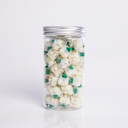 GATERON KS-3X1  Milky Green 80g Clicky Switch