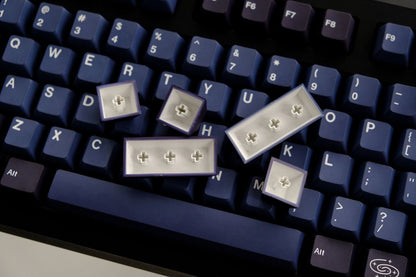 Backside of GMK Milky Way Cherry Profile Keycaps