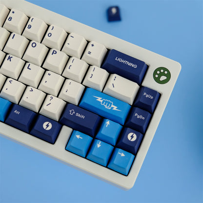 GMK Lightening Cherry Profile 120+ Keys Keycaps Set