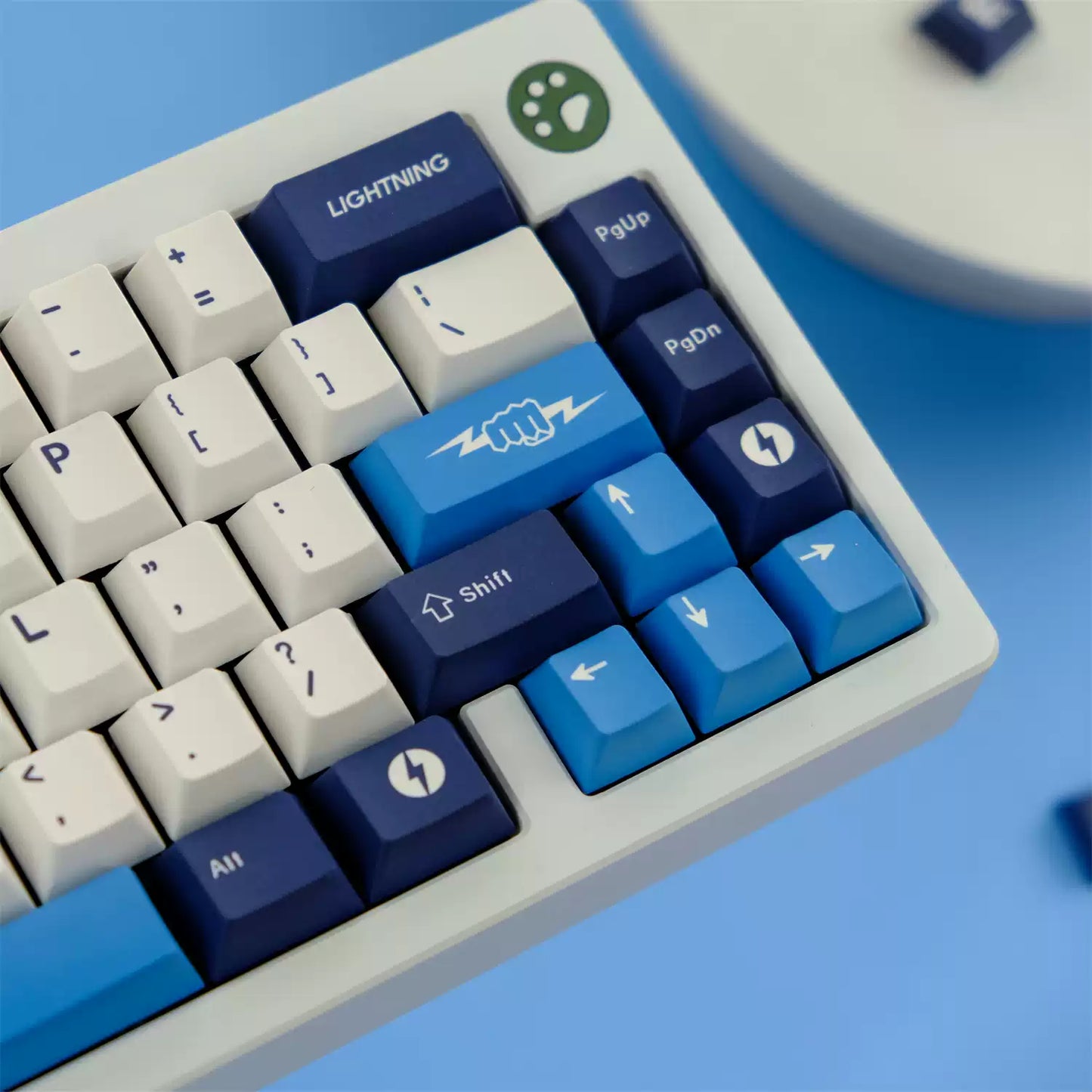 GMK Lightening Cherry Profile 120+ Keys Keycaps Set