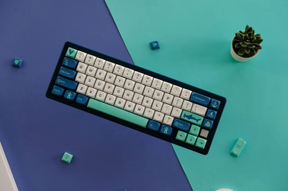 GMK Hammerhead Shark MA Profile PBT 120+ Keys Keycaps Set