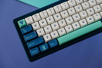 GMK Hammerhead Shark MA Profile PBT 120+ Keys Keycaps Set