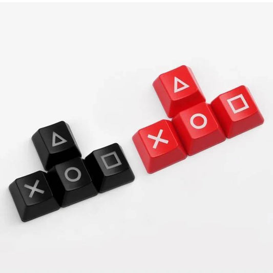 PS4 Face-button backlit Arrowkey Set - Red