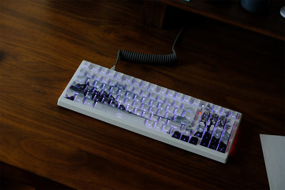 Ink Mountain Side Engraved PBT 120+ Keys Keycaps Set