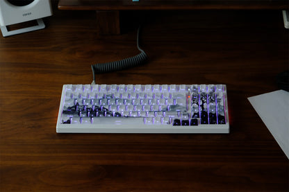 Ink Mountain Side Engraved PBT 120+ Keys Keycaps Set